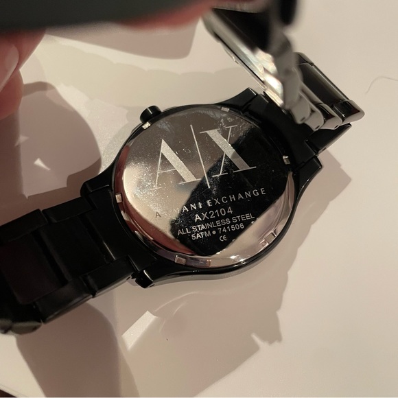 Armani Exchange AX Men's AX2104 Stainless Steel Quartz Dress Watch with Box - Picture 6 of 10